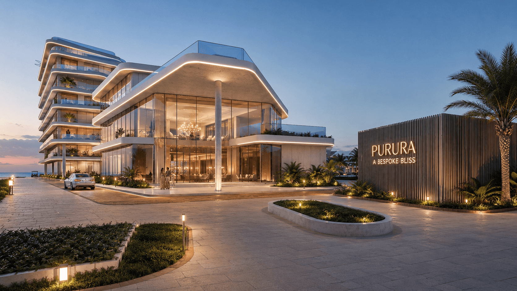 Private villa district